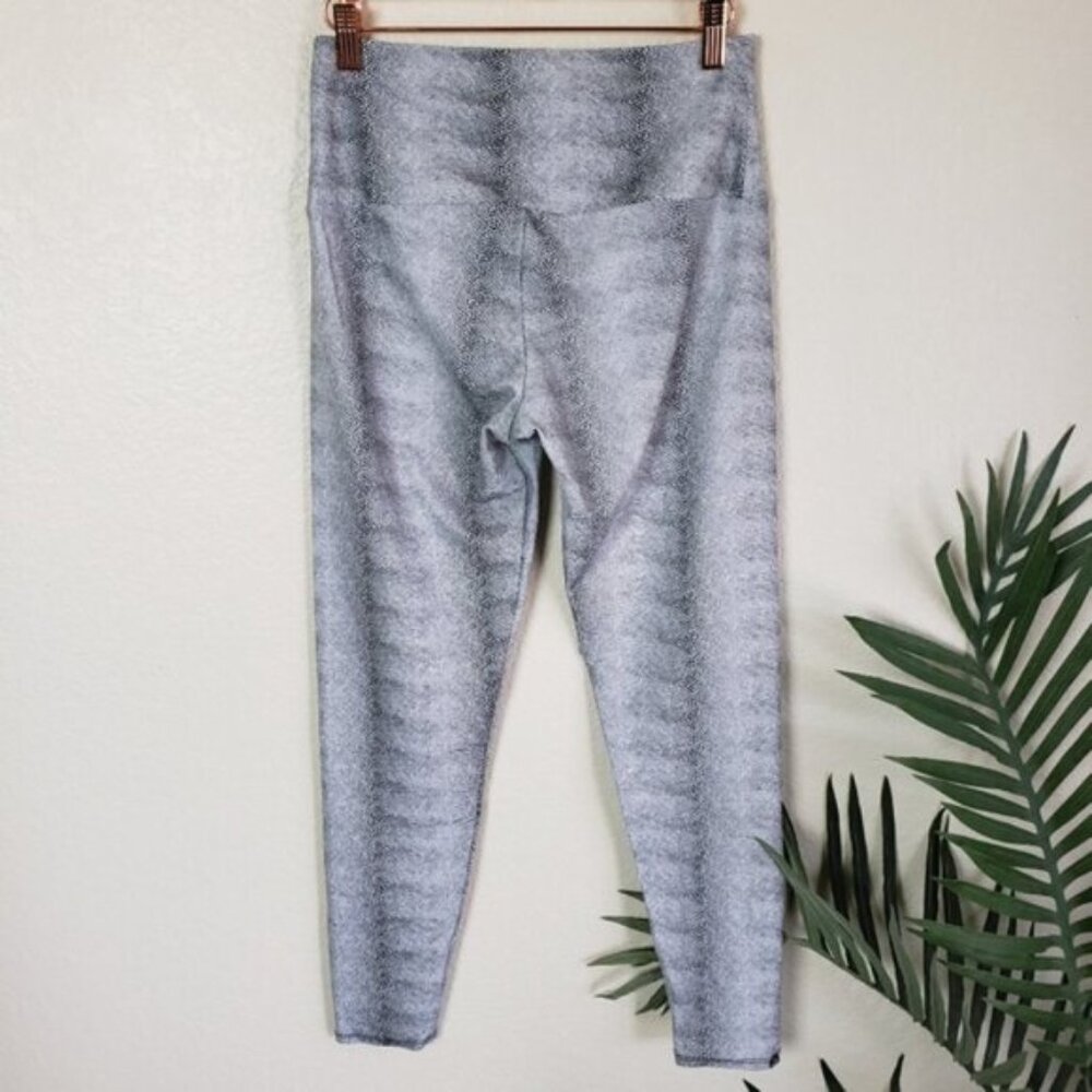 Onzie Snakeskin Python Print High Waisted Yoga Pa… - image 3